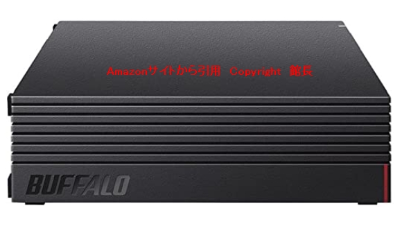 BUFFALO 外付けハードディスク 4TB テレビ録画PCPS44K対応 静音コンパクト 日本製 故障予測 みまもり合図 HD-AD4U3